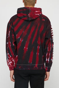 Spitfire Mens Classic Bighead Red Tie-Dye Hoodie