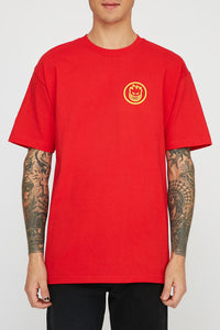 Spitfire Mens Classic Red Swirl T-Shirt