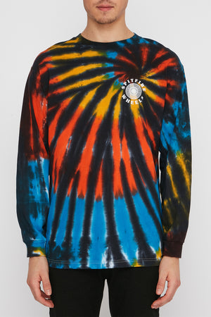 Spitfire Mens Swirl Tie Dye Long Sleeve