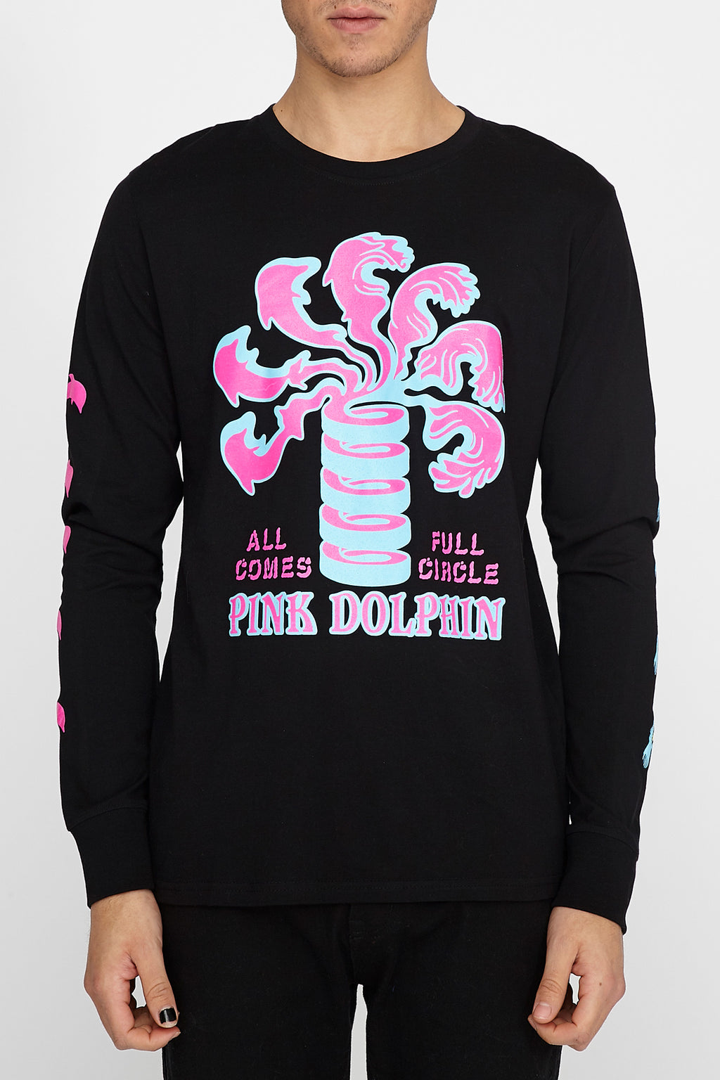 Pink Dolphin Mens Full Circle Long Sleeve