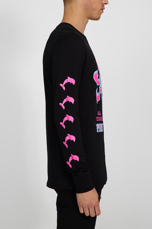 Pink Dolphin Mens Full Circle Long Sleeve