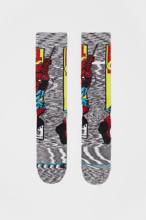 Stance Mens Spiderman Graphic Socks