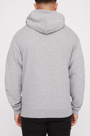 Thrasher Mens Grey Flame Hoodie