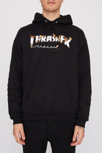 Thrasher Mens Intro Burner Hoodie