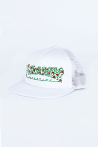 Thrasher Mens Roses White Mesh Cap