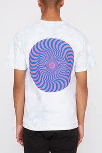 Spitfire Mens Tie-Dye Swirl Logo T-Shirt