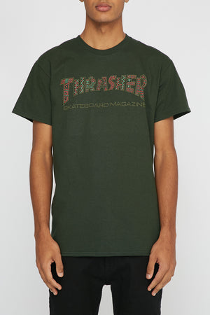 Thrasher Davis Forest Green T-Shirt