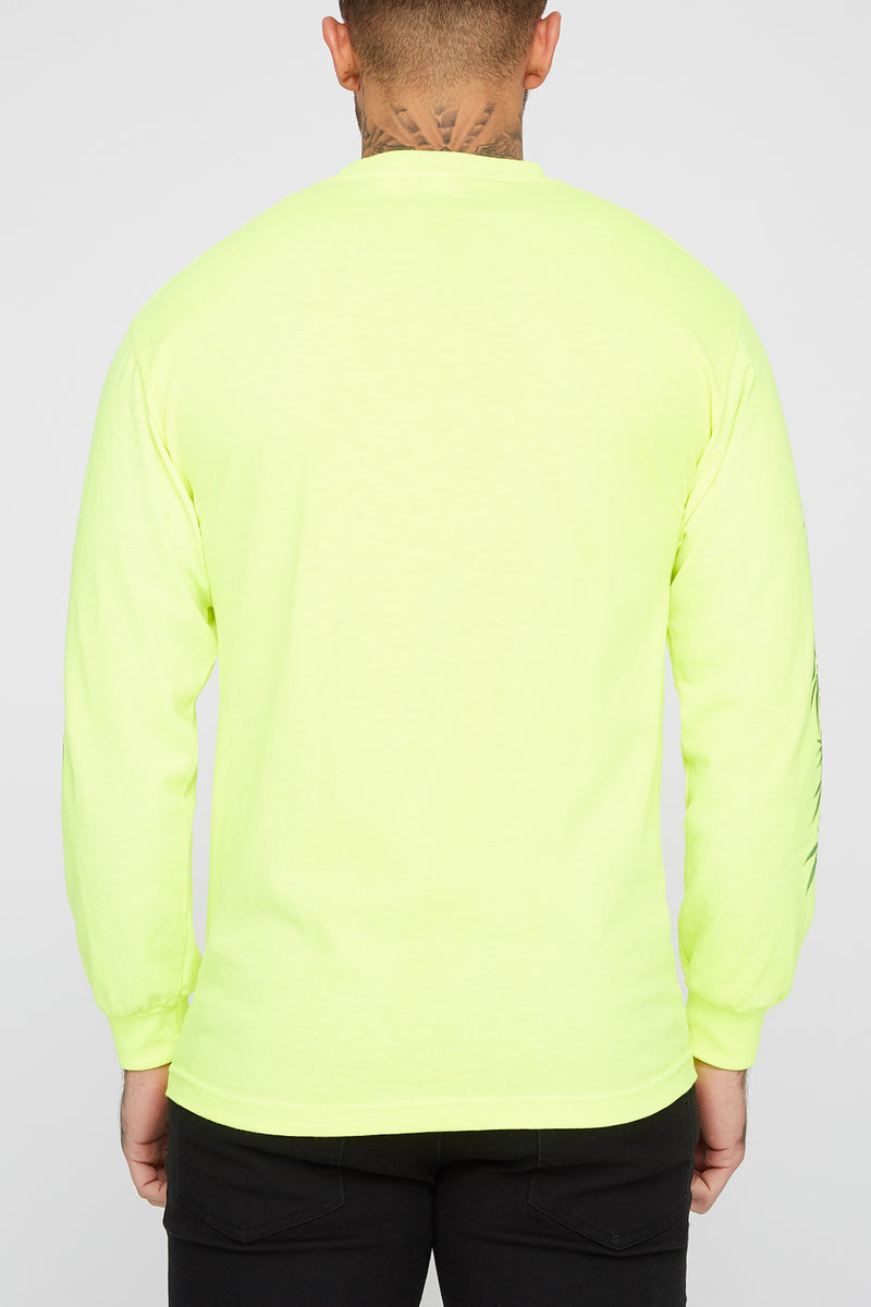 Primitive Mens Fluorescent Long Sleeve Shirt