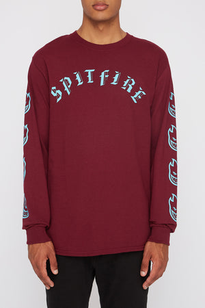 Spitfire Mens Old E Combo Long Sleeve Shirt