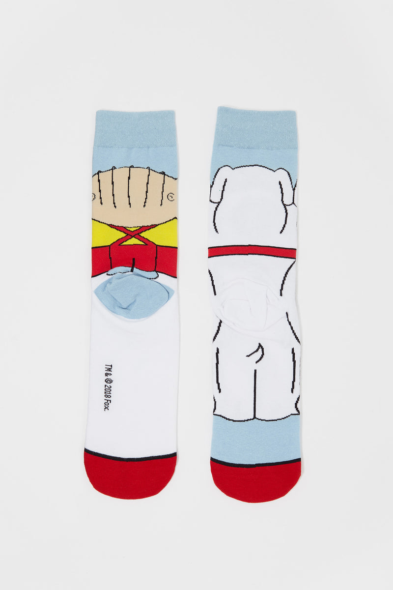 Odd Sox Mens Family Guy Crew Socks