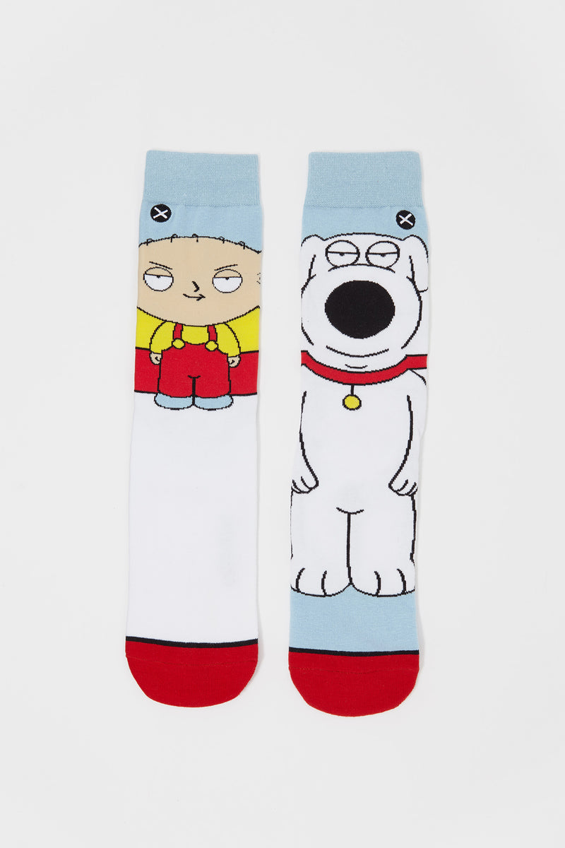 Odd Sox Mens Family Guy Crew Socks