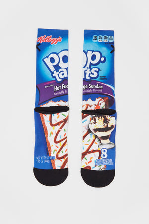 Odd Sox Mens Sublimated Pop Tarts Crew Socks