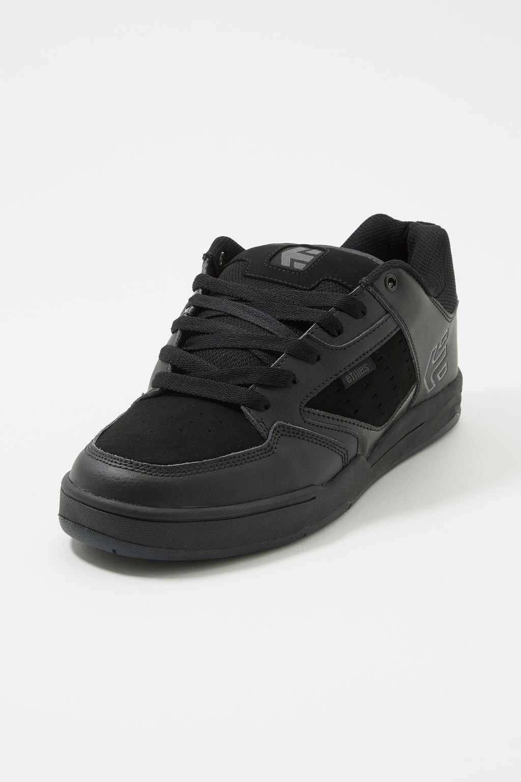 Etnies Mens All Black Cartel Skate Shoes