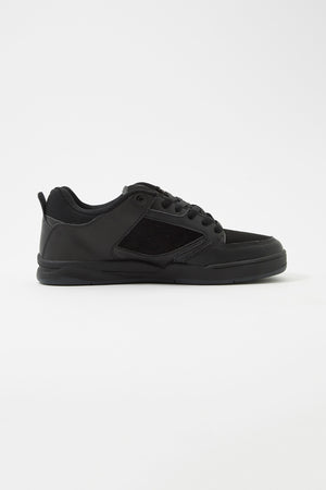 Etnies Mens All Black Cartel Skate Shoes