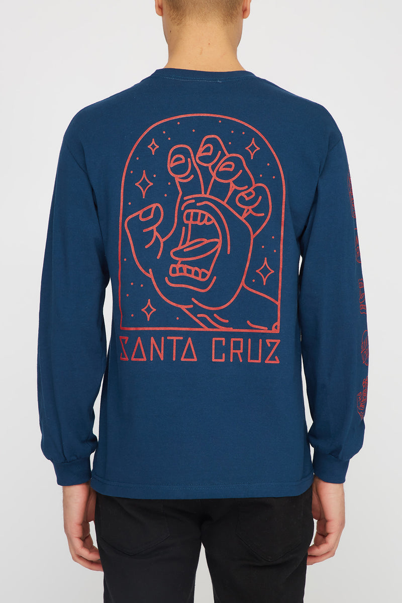 Santa Cruz Mens Gateway Hand Long Sleeve