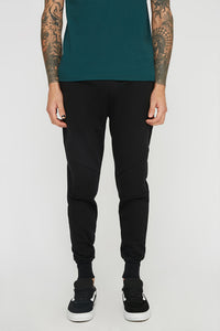 West49 Mens Solid Moto Jogger