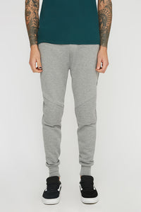 West49 Mens Solid Moto Jogger