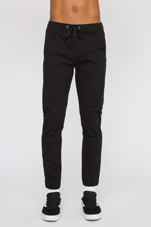 West49 Mens Solid Twill Basic Jogger