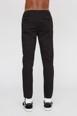 West49 Mens Solid Twill Basic Jogger