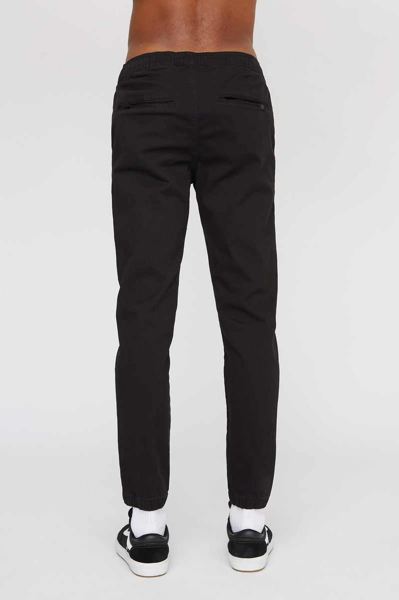 West49 Mens Solid Twill Basic Jogger