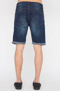 West49 Mens Distressed Denim Shorts