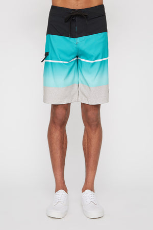 West49 Mens Striped Board Shorts