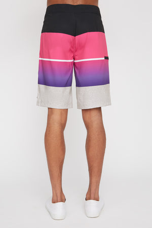 West49 Mens Striped Board Shorts