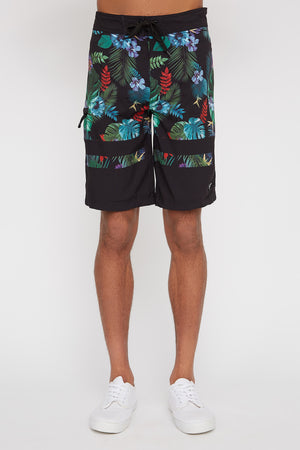 West49 Mens Floral Board Shorts