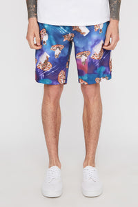 West49 Mens Graphic Hot Tub Shorts