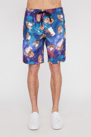 West49 Mens Graphic Hot Tub Shorts