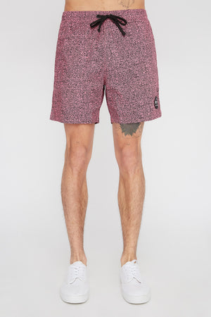 West49 Mens Speckle Shorts - rose