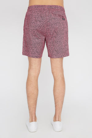 West49 Mens Speckle Shorts - rose