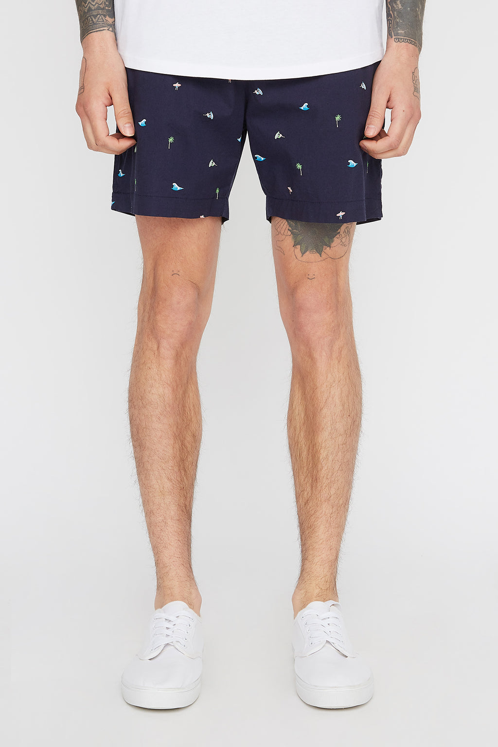 West49 Mens Ditsy Shorts