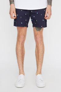 West49 Mens Ditsy Shorts