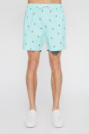 West49 Mens Ditsy Shorts