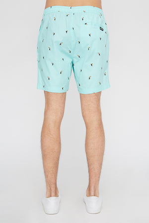 West49 Mens Ditsy Shorts