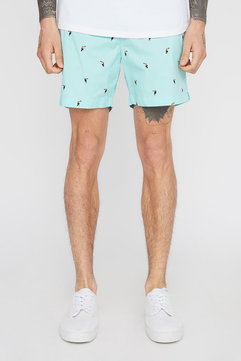 West49 Mens Ditsy Shorts