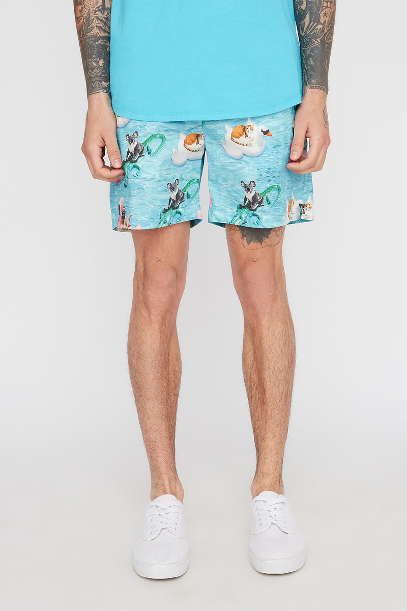 Zoo York Mens Graphic Board Shorts