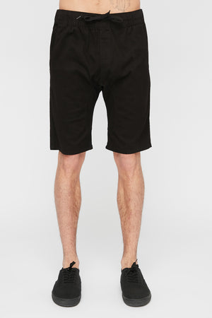 West49 Mens Twill Jogger Short