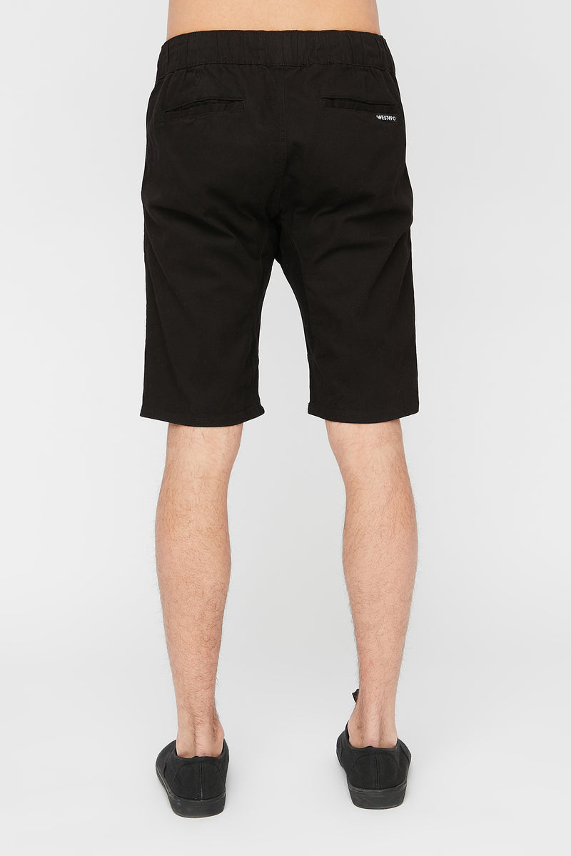 West49 Mens Twill Jogger Short