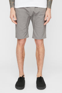 West49 Mens Twill Jogger Short