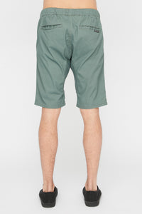 West49 Mens Twill Jogger Short