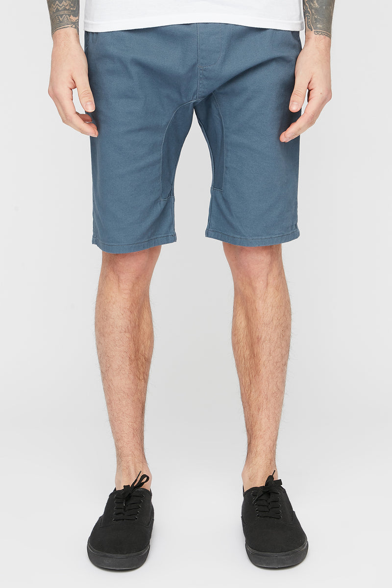 West49 Mens Twill Jogger Short