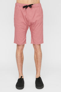 West49 Mens Twill Jogger Short