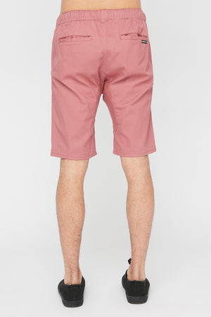 West49 Mens Twill Jogger Short