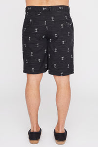 West49 Mens Ditsy Print Twill Chino Shorts