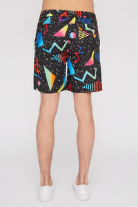 Zoo York Mens Graphic Pull-On Beach Shorts