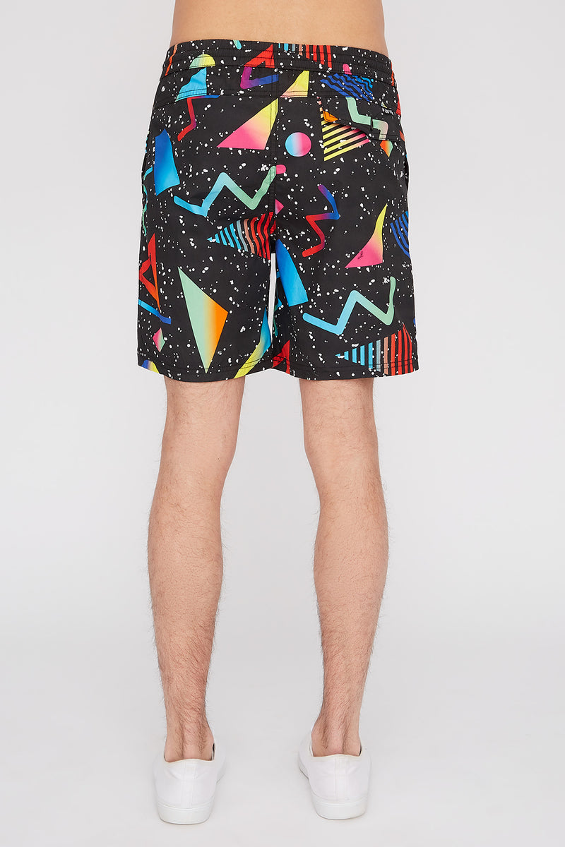 Zoo York Mens Graphic Pull-On Beach Shorts