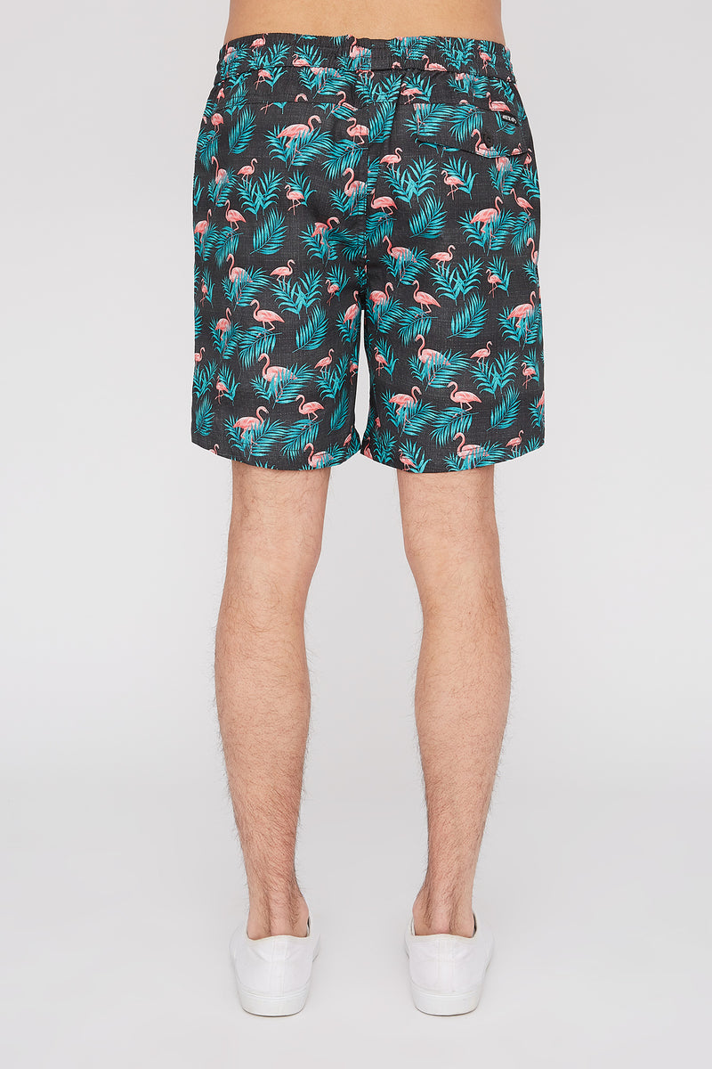 West49 Mens Fun Graphic Pull-On Beach Shorts