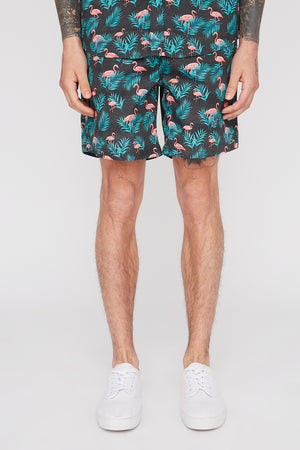 West49 Mens Fun Graphic Pull-On Beach Shorts